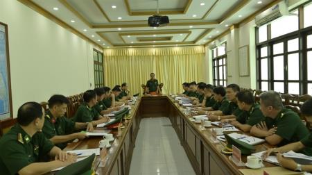 Kiểm tra chấp hành điều lệnh tại BĐBP Quảng Ninh