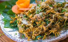 Đậm đà món cua đồng rang muối