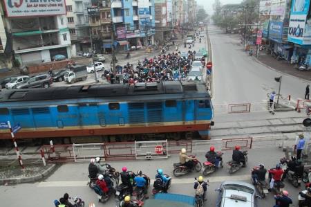 Đường sắt Việt Nam đảm bảo an toàn giao thông đường sắt dịp nghỉ lễ Quốc khánh 2/9
