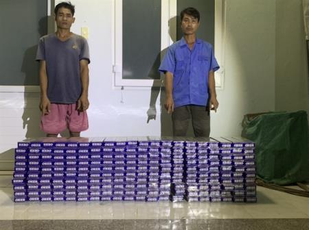 Bắt các đối tượng vận chuyển 3.000 gói thuốc lá ngoại nhập lậu