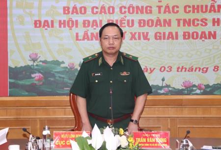 Sớm hoàn thiện các nội dung chuẩn bị cho Đại hội Đoàn TNCS Hồ Chí Minh BĐBP lần thứ XIV