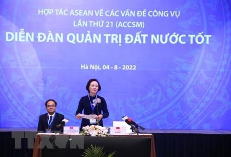 ACCSM 21: Chia sẻ kinh nghiệm giữ chân nhân tài trong khu vực công