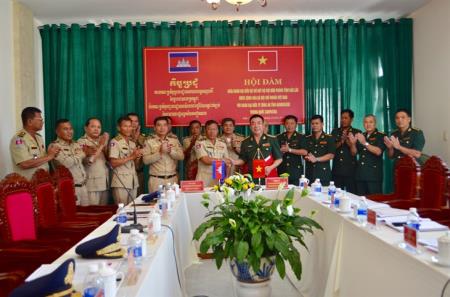BĐBP Đắk Lắk và Ty Công an tỉnh Mondulkiri tổ chức hội đàm hợp tác bảo vệ an ninh trật tự biên giới