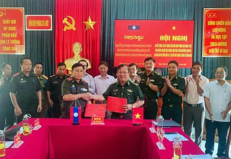 Nâng cao chất lượng hoạt động kết nghĩa giữa Đồn Biên phòng cửa khẩu A Đớt và Đại đội Bảo vệ biên giới 531