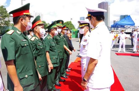 Tàu quân sự Hàn Quốc thăm thành phố Hồ Chí Minh