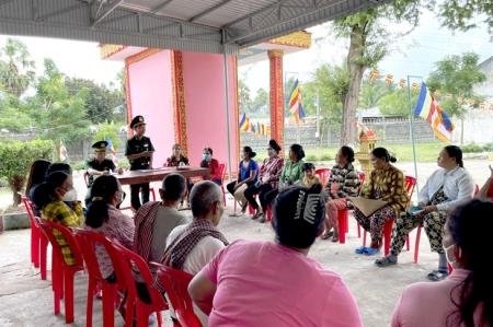Tuyên truyền các văn bản pháp luật về biên giới quốc gia cho đồng bào dân tộc Khmer và các phật tử