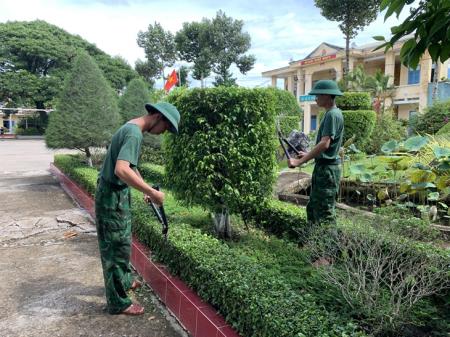 Điểm sáng xanh, sạch, đẹp trên biên giới Kiên Giang