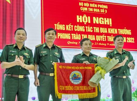 Cụm thi đua số 3 BĐBP tổng kết công tác thi đua khen thưởng và phong trào thi đua Quyết thắng năm 2022