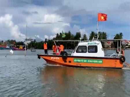 Quảng Nam: 19 tàu cá đang ở trong vùng nguy hiểm của bão Noru