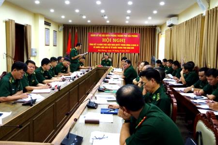 BĐBP thành phố Hải Phòng và Nghệ An: Tổng kết 10 năm thực hiện Nghị quyết Trung ương 8, khóa XI