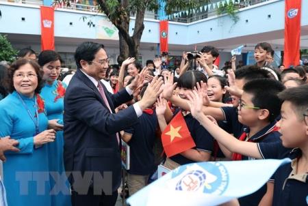 Thủ tướng Phạm Minh Chính: Thực hiện 3 cân bằng “học-chơi-ăn ngủ” cho học sinh