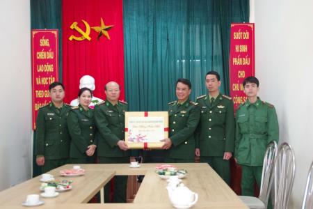 Cục Hậu cần BĐBP thăm, chúc Tết các đơn vị
