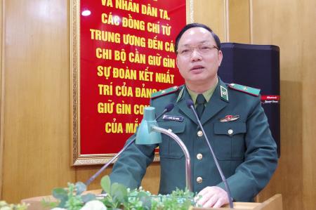 Gặp mặt, chúc Tết các Thủ trưởng Cục Chính trị BĐBP đã nghỉ hưu