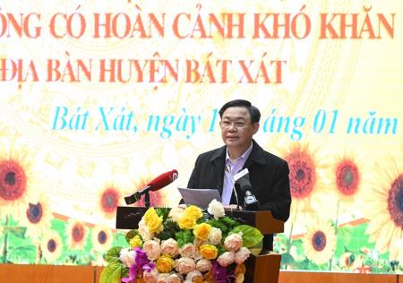 Chủ tịch Quốc hội Vương Đình Huệ: Bộ đội Biên phòng góp phần làm cho diện mạo khu vực biên giới ngày càng khởi sắc