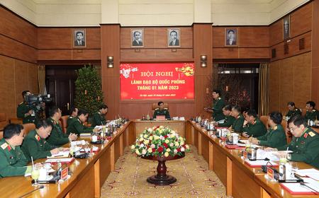 Bộ Quốc phòng triển khai nhiệm vụ tháng 2 năm 2023