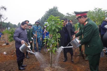 Thủ tướng Phạm Minh Chính dự Lễ phát động Tết trồng cây "Đời đời nhớ ơn Bác Hồ" Xuân Quý Mão 2023