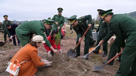 BĐBP Quảng Ninh: Trồng hơn 30 ngàn cây xanh