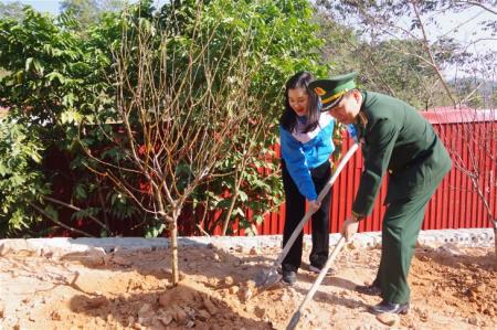 BĐBP Lạng Sơn phát động "Tết trồng cây đời đời nhớ ơn Bác Hồ"