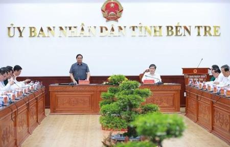 Thủ tướng gợi mở 10 nhiệm vụ, giải pháp tỉnh Bến Tre cần thực hiện