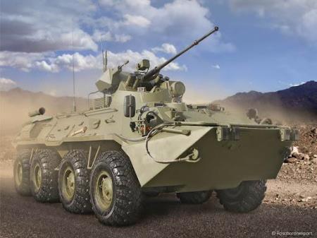 Các tính năng đặc biệt của xe bọc thép BTR-82A
