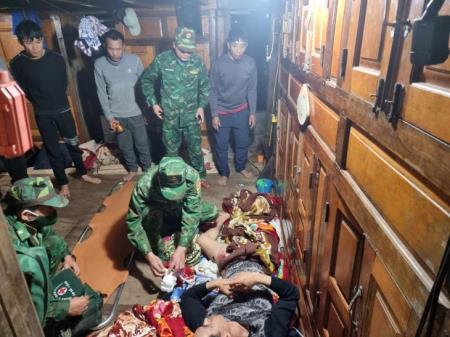 BĐBP Nghệ An kịp thời cấp cứu thuyền viên bị trọng thương trên biển