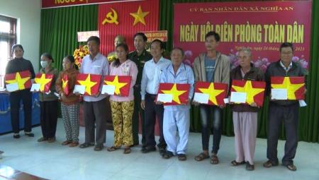 Quảng Ngãi: Xã Nghĩa An tổ chức "Ngày hội Biên phòng toàn dân"