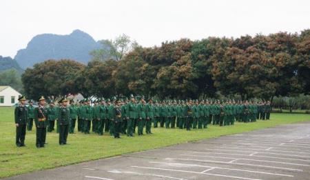 Các đơn vị BĐBP khai giảng huấn luyện chiến sĩ mới năm 2023