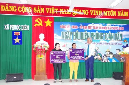Ninh Thuận: Sôi nổi "Ngày hội Biên phòng toàn dân" tại xã Phước Diêm