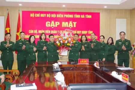 Bộ Chỉ huy BĐBP Hà Tĩnh tổ chức gặp mặt cán bộ quân y nhân Ngày Thầy thuốc Việt Nam