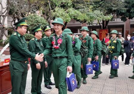 Các đơn vị BĐBP tiếp nhận chiến sĩ mới đảm bảo chỉ tiêu, chất lượng