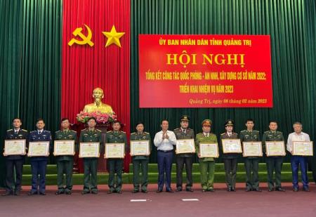 Quảng Trị: Tổng kết công tác quốc phòng-an ninh năm 2022, triển khai nhiệm vụ năm 2023