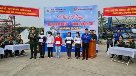 Tuổi trẻ thành phố Hải Phòng ra quân hưởng ứng chương trình "Tháng Ba biên giới"