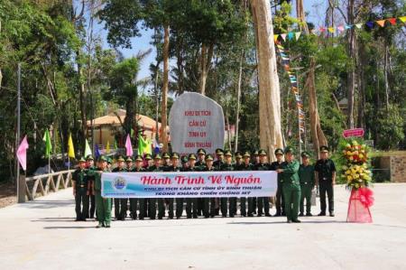 Đoàn Thanh niên BĐBP Bình Thuận: Hành trình về nguồn tại khu căn cứ cách mạng Sa Lôn