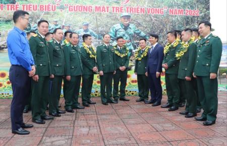 Sôi nổi các hoạt động trong chương trình tuyên dương “Gương mặt trẻ tiêu biểu”, “Gương mặt trẻ triển vọng” BĐBP năm 2022