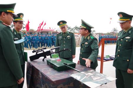 Các đơn vị BĐBP tổ chức ra quân huấn luyện năm 2023