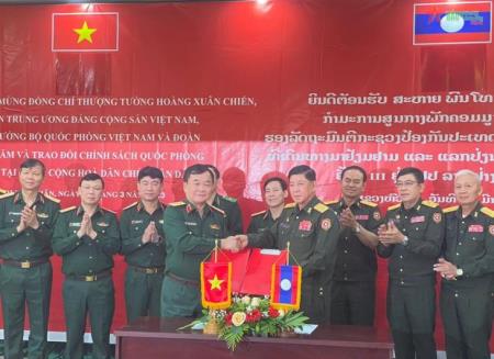 Việt Nam và Lào tiến hành Đối thoại Chính sách Quốc phòng lần thứ 3