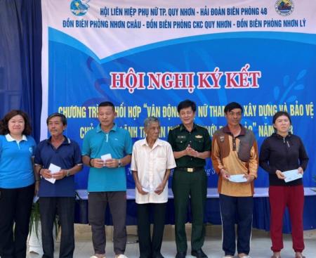 Bình Định: Tăng cường công tác phối hợp vận động phụ nữ tham gia xây dựng và bảo vệ chủ quyền lãnh thổ, an ninh biên giới biển, đảo