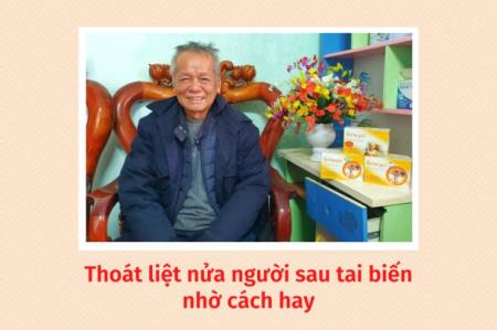 Từng không thể đi lại vì tai biến liệt nửa người: tôi đã thoát bệnh nhờ cách hay này…