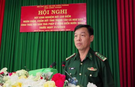 BĐBP Bình Thuận: Rút kinh nghiệm đợt cao điểm chống khai thác hải sản vi phạm vùng biển nước ngoài