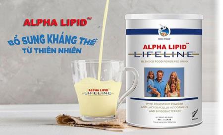 Sữa non alpha lipid tăng cường sức khỏe toàn diện