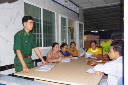 Công tác vận động quần chúng góp phần xây dựng nền Biên phòng toàn dân vững mạnh