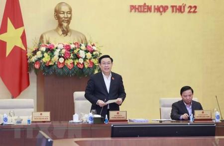 Bế mạc Phiên họp thứ 22 của Ủy ban Thường vụ Quốc hội