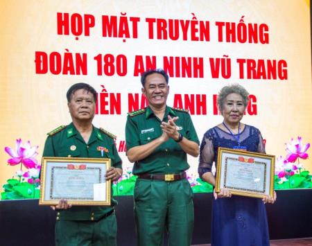 Họp mặt truyền thống Đoàn 180 An ninh vũ trang miền Nam