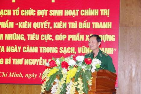 BĐBP thành phố Hồ Chí Minh: Kiên quyết đấu tranh phòng, chống tham nhũng, tiêu cực