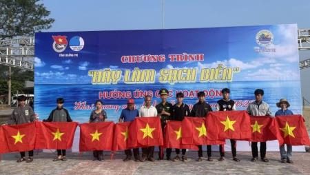 Quảng Trị: Triển khai chương trình “Hãy làm sạch biển” hưởng ứng mùa du lịch biển năm 2023