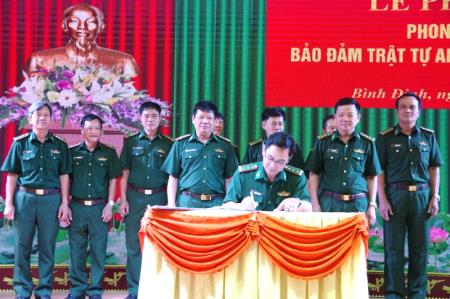 BĐBP Bình Định phát động phong trào thi đua bảo đảm trật tự, an toàn giao thông năm 2023