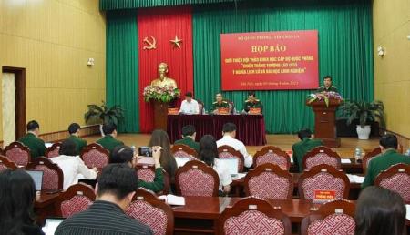 Họp báo giới thiệu Hội thảo khoa học kỷ niệm 70 năm Chiến thắng Thượng Lào