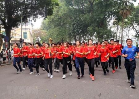 Hoạt động rước đuốc SEA Games mang lại cơ hội quảng bá cho đại hội