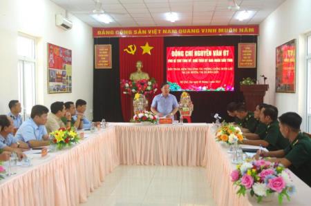Long An: Kiểm tra công tác phòng, chống buôn lậu tại khu vực biên giới