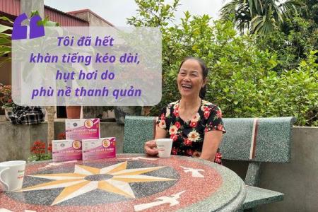 Bí quyết vượt qua phù nề thanh quản của cụ bà U70